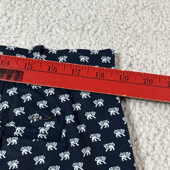 RLX Ralph Lauren Shorts Mens 36 Blue All Over Print Chino Performance Golf - Picture 11 of 13